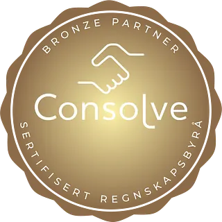Consolve Bronze Partner – sertifisert regnskapsbyrå